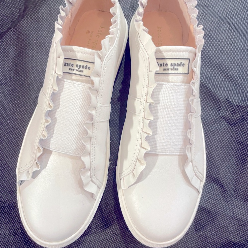 White Kate spade sneakers